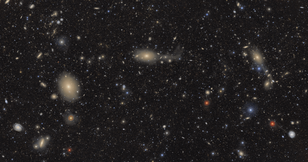 Primera imagen con unas 10 millones de galaxias tomada por telescopio Vera C. Rubin